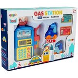 Lean_Toys Bencinska črpalka z avtomobili, lučmi, zvokom | Shoptok.si
