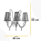  ONLI - Zidno svetlo DELIA 3xE14/6W/230V | Eponuda.com