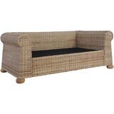 2-dijelni set sofa od prirodnog ratana s jastucima | shoptok.hr