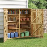 vidaXL vrtna lopa za orodje 163x50x171 cm trdna borovina | Shoptok.si