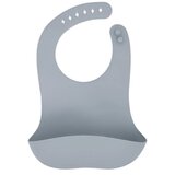 Momi AMI otroški jedilni komplet, 5v1, silikonski, siva | Shoptok.si