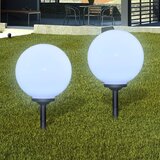  Vrtne podne svjetiljke sa šiljkom za tlo 4 kom LED 30 cm | shoptok.hr
