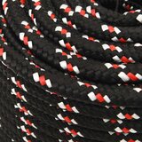  Višenamjensko pomoćno uže 16 mm 25 m Crna i crvena PP | shoptok.hr