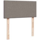 vidaXL Otomanski posteljni okvir z vzmetnico taupe 90x190 cm blago, (21609207) | Shoptok.si