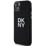 Dkny TEKOČI SILIKONSKI OVITEK KOVINSKI LOGO ZA IPHONE 15 PLUS 14 PLUS ČRN, (21898034) | Shoptok.si