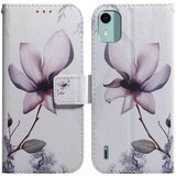 INORCO Za Nokia C12 4G/C12 Pro/C12 Plus PU usnjena torbica za denarnico, stojalo za tiskanje vzorcev, ovitek za telefon s trakom, (22035703) Cene