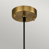 Elstead ETOILE-P-S-AB - Luster na sajli ETOILE, 1xE27/60W/230V, prečnik 13,3 cm, zlatan | Eponuda.com