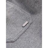 Ombre Men's lightweight fleece jacket with viscose - gray | Eponuda.ba