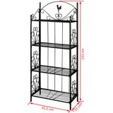  Stalak za biljke kvadratan Crni | Eponuda.com
