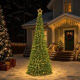  LED božićno drvce od folije s postoljem EKENAS 250 cm - Topla bijela 250 cm | shoptok.hr
