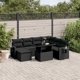  9-dijelni set vrtnih sofa od poliratana s jastucima | shoptok.hr
