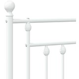 Metalno uzglavlje bijelo 150 cm | shoptok.hr