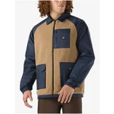 Vans Brown-Blue Men's Double-Sided Jacket Torrey - Men's