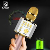 Kaku brezžični karaoke mikrofon zlat | Shoptok.si