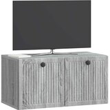 TV ormar za zid Siva sonoma 59,5 x 31 x 30 cm Konstruirano drvo | shoptok.hr