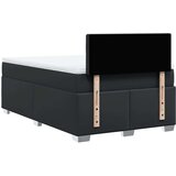  Krevet s oprugama i madracem crni 120 x 200 cm od umjetne kože | shoptok.hr
