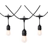 QAZQA Buiten lichtslinger 10 m incl. LED 10-lichts solar - Russell Cene