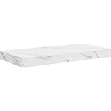  Polica na zidu Zidne 4 pcs Bijeli mramor 50 x 23,5 x 4 cm | Eponuda.ba