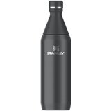 Stanley Črna steklenica za vodo iz nerjavečega jekla 600 ml All Day Slim – Cene