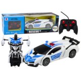  R/C policijski automobil 2u1 robotski automobil sa zvukovima i svjetlima Cijene