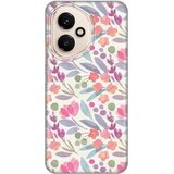  maska za honor 400 watercolor flowers silikonska print | ePonuda.com