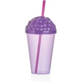 QLUX čaša sa slamkom 450ml L-00915 borovnica Cijene