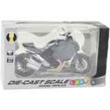 Metalni motor za igru sa zvučnim i svjetlosnim efektima 1:12 - crni sa zlatnim elementima | shoptok.hr