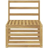  Srednja sofa za van Čvrsto drvo akacije Bijela 63 x 59 x 73 cm | Eponuda.com