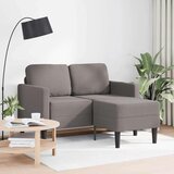 SOFA 2-sedežni kavč z ležiščem v obliki črke L taupe 125 cm tkanina, (21749688) Cene