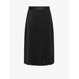 Only Black Women's Satin Pleated Skirt JDY Sarah - Women's