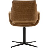 Emilio Belluti NASLANJAČ, kovina, tekstil opečnato rjava | Shoptok.si