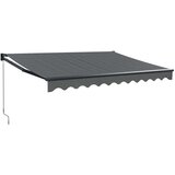  Tenda na uvlačenje antracit 3 x 2 5 m od tkanine i aluminija | shoptok.hr