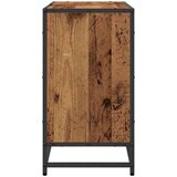 vidaXL Kupaonski ormarić za sudoper Staro drvo 65 x 33 x 60 cm | shoptok.hr