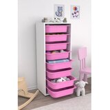 Hanah home višenamenska polica cara 8N white pink Cene
