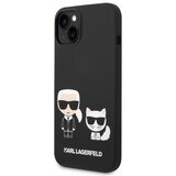 Karl Lagerfeld Maska za telefon and Choupette Liquid Silicone za iPhone 14 crna Cene