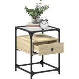  Noćni ormarići 2 kom boja hrasta 40x40x55 cm konstruirano drvo | shoptok.hr