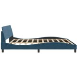  Okvir za krevet Dover plavi 200x200 cm baršunasti | shoptok.hr