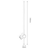 Bblink Zlatna zidna LED lampa 12W 3000K IP20 | Eponuda.com