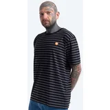 Wood Wood Bombažna kratka majica Ace T-shirt črna barva