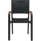  9-dijelni vrtni blagovaonski set crni | shoptok.hr