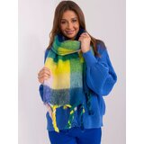Wool Fashion Italia Scarf-AT-SZ-2313501.97-Cobalt | Shoptok.si