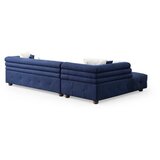 Atelier Del Sofa ugaona garnitura boston left night blue | ePonuda.com