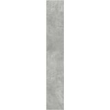 vidaXL Knjižna omara betonsko siva 40x30x189 cm inženirski les | Shoptok.si