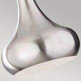 Elstead Lighting Feiss FE-BESO-P-S-BS - Luster na sajli BESO 1xE27/60W/230V matni hrom/crna | Eponuda.com