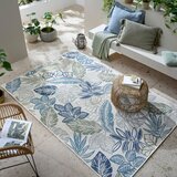 Flair Rugs Zeleni/plavi unutarnji i vanjski tepih 200x290 cm Bella Leaf – | shoptok.hr