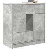  Komoda s ladicama i vratima beton siva 70,5x34x74,5 cm | Eponuda.com
