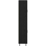  Highboard 2 kom. Crni hrast 69,5 x 34 x 180 cm | shoptok.hr