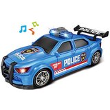 Policijski avto na baterije – svetlobni in zvočni efekti Bela | Shoptok.si