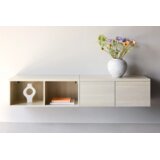 Venture Home TV komoda Nomi 45 × 35 × 180 cm, izbijeljena (whitewash) Cijene