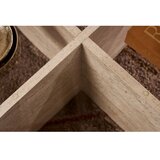 Hanah home Klub sto Aeris, 75x35x75 cm, Bež | Eponuda.ba